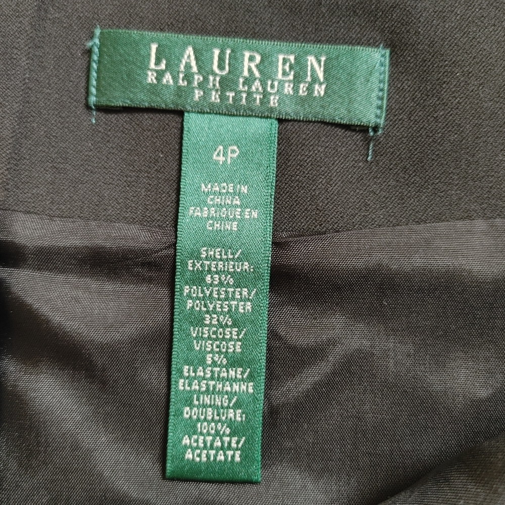 RALPH LAUREN Skirt Black 6 - Picture 12 of 14